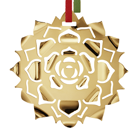 2020 Annual Holiday Ornament - Ice Rosette