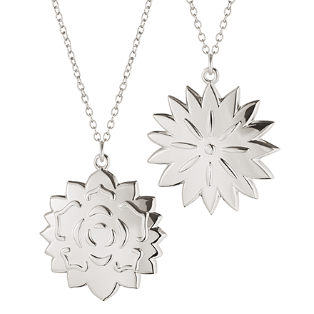 2020 Annual Chained Ornament Set - Ice Dianthus & Rosette
