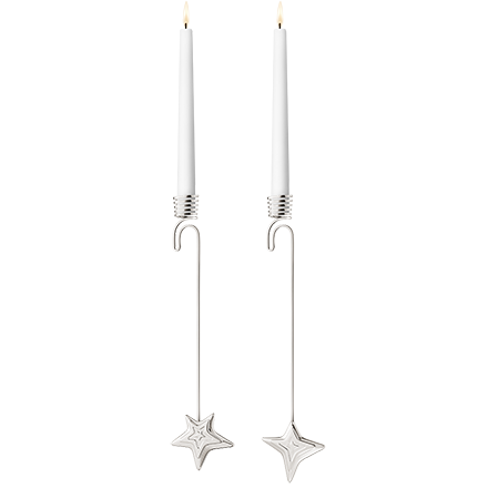 2021 Annual Tree Candleholder Set - Four and Five Point Star