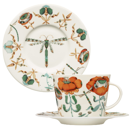 Coffee/Tea Cup and Saucer- White
