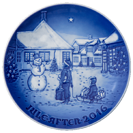 2016 Annual Christmas Plate